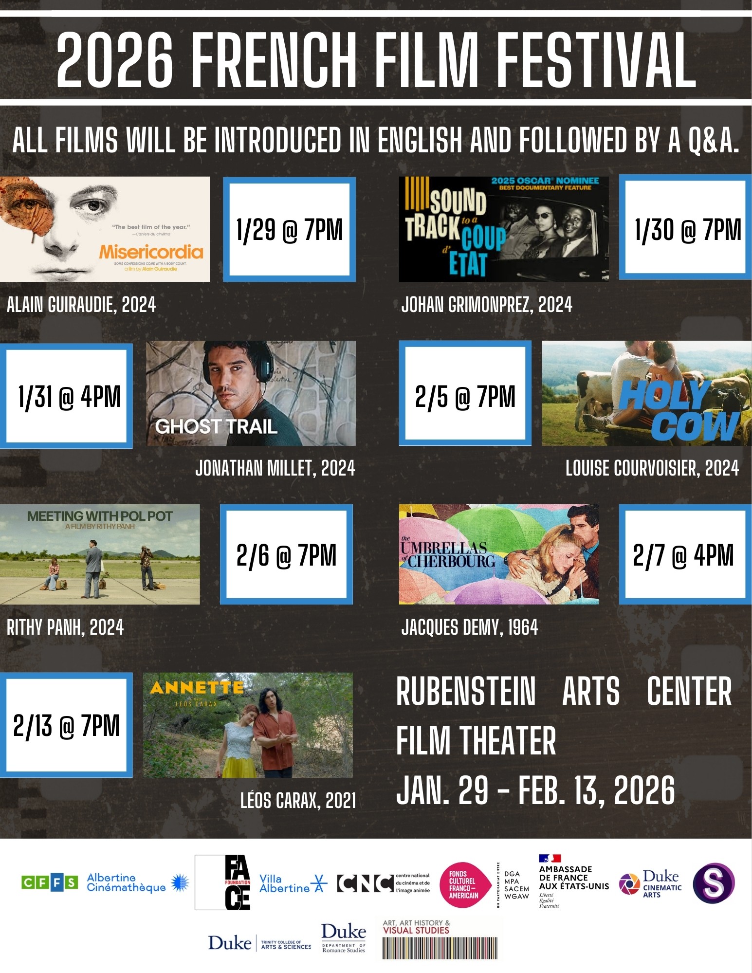 French Film Festival @ Duke