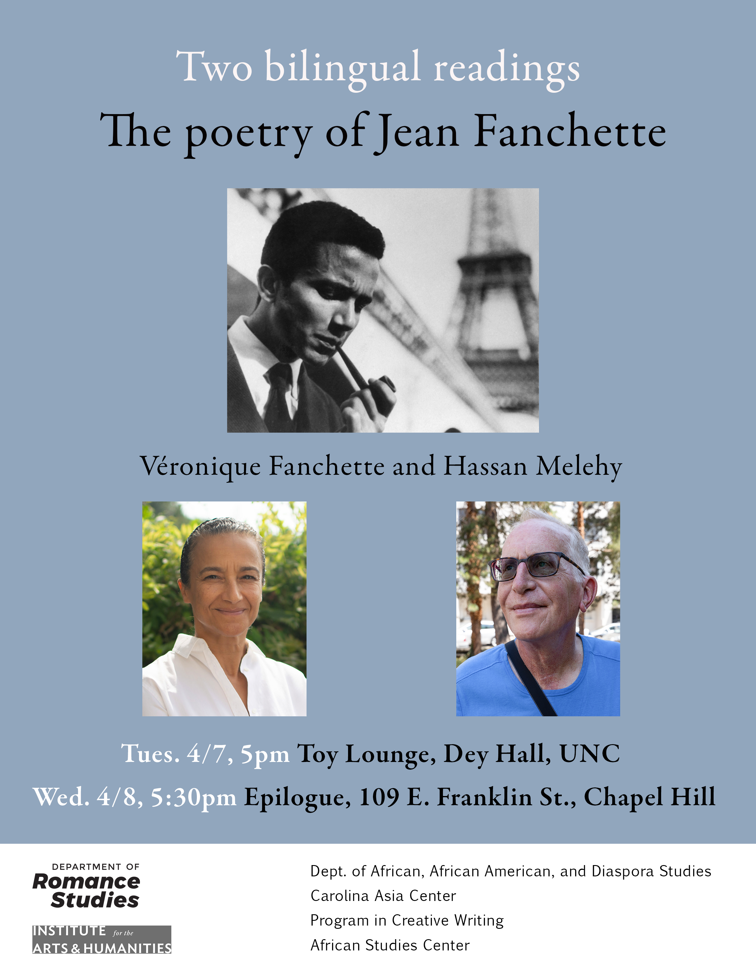 French Poetry Readings